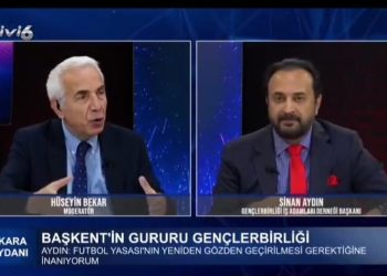 BAŞKANIMIZ SİNAN AYDIN TV PROGRAMINA KATILDI